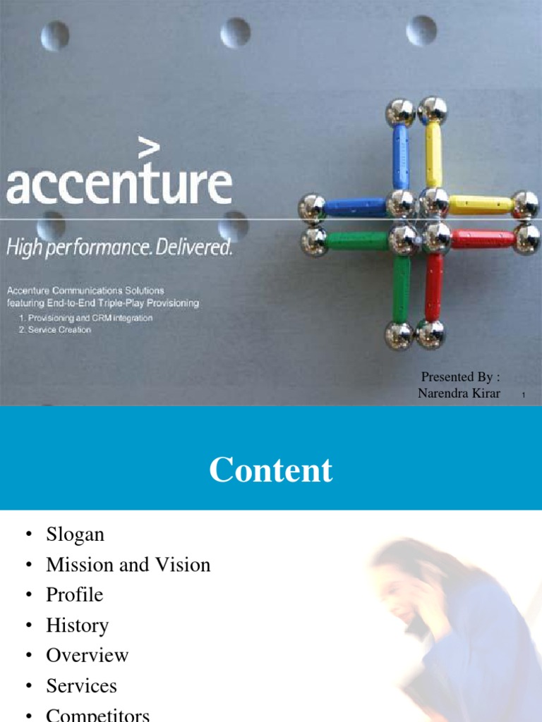 Presented By: Narendra Kirar | PDF | Accenture | Logistics