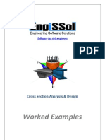 Civil engineer software for reinforced concrete beam design and analysis