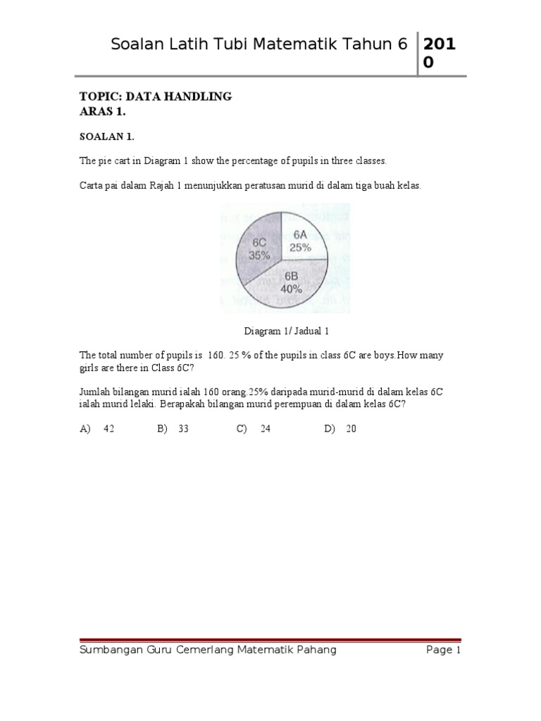 Latih Tubi Data Tahun 6 Pdf