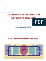 Communication Models and Advertising Research