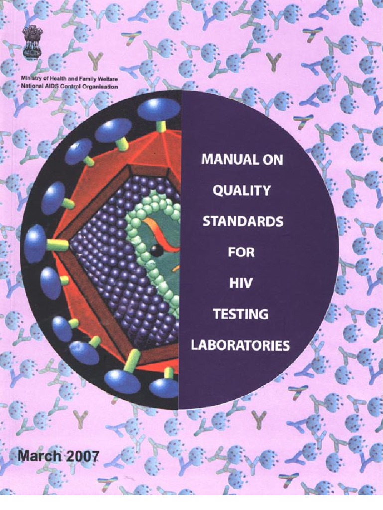 Manual on Quality Standads for HIV Testing Laboratories Naco