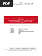 A Pesquisa Sobre a Organizacao Da Escolaridade Em Ciclos No Brasil 2000 2006 Mapeamento e