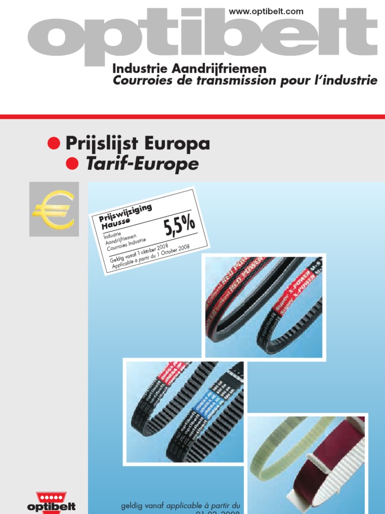 0Optibelt Cat Riemen PDF Business