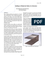 Using Photo Modeling To Obtain The Modes of A Structure: Shawn Richardson & Mark Richardson