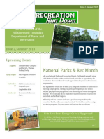 Recreation Run Down: Issue 2 (Summer 2013)