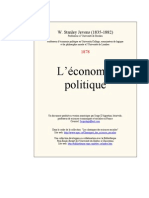 W.S.jevons Economie Politique