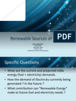 Renewable Sources of Energy1