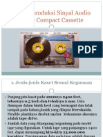 Alat Reproduksi Sinyal Audio Video Compact Cassette