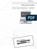 Manual Exomate x355