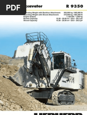 Liebherr r 9350 sale