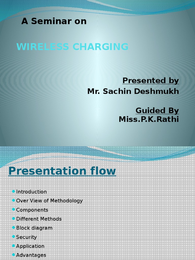 Wireless Mobile Charging | PDF