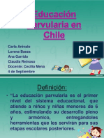 Educación Parvularia en Chile