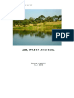Air, Water and Soil Unit Study Guide