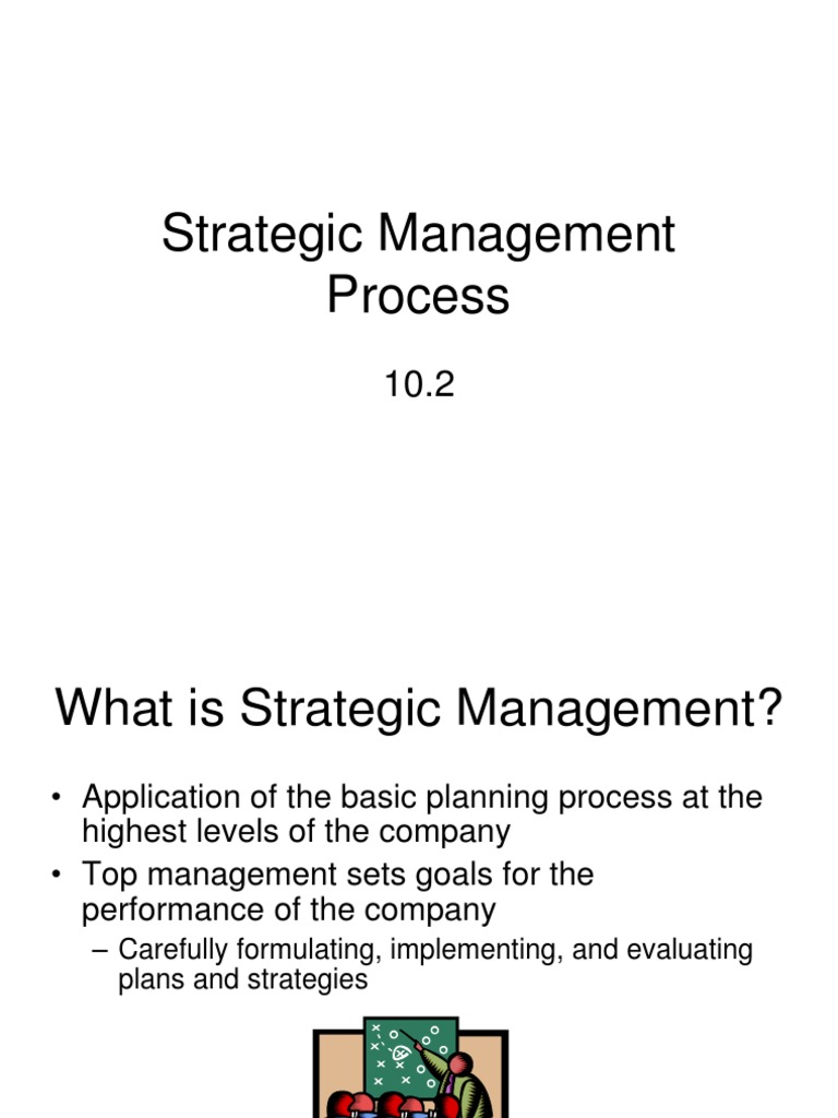 Strategic Management Process. | PDF
