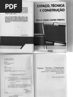 Espaço Técnica e Construção - PCXavier - cap 1 a 3