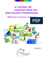 Guide PDUIF Normes de Stationnement