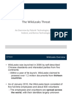 US Defense Contractors vs WikiLeaks Response v6