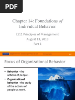 LS11 CVL2013S1_Ch14 Behavior Part1