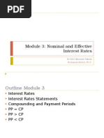 Module 3 Nominal and Effective IR