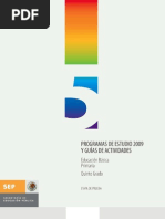 PROGRAMA QUINTO PRIMARIA