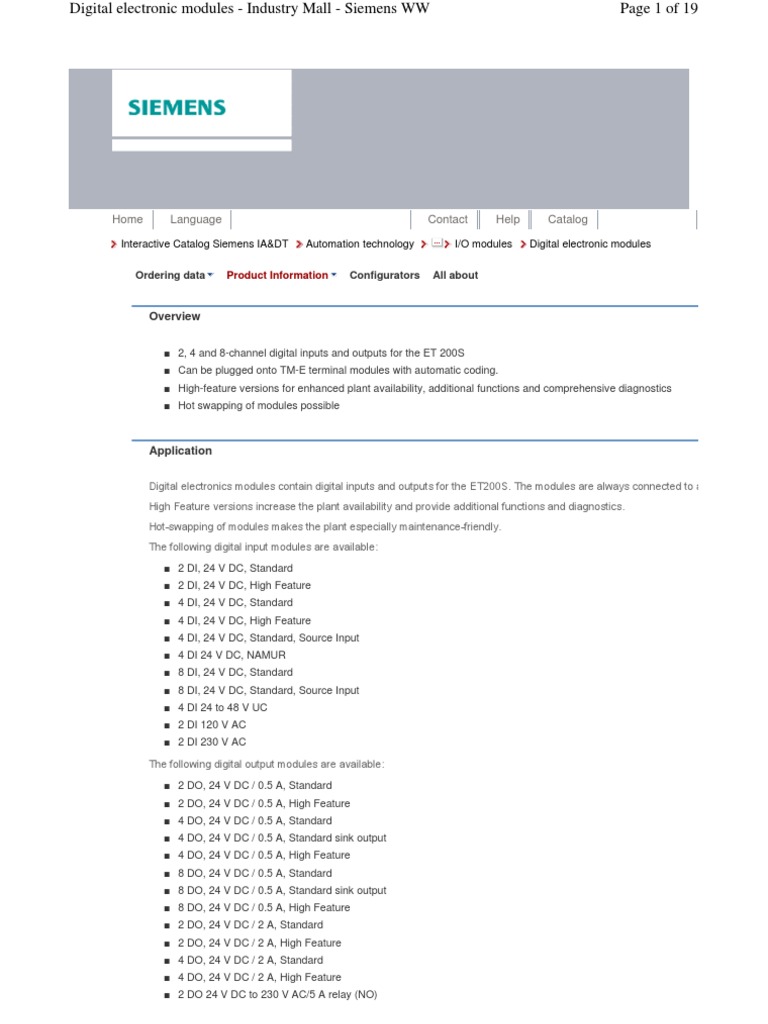 Digital Modules | PDF | Direct Current | Bit