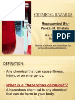 Chemical Hazards: Represented By