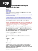 Download Build a Low cost Magnetic Pulser by Philip SN16141661 doc pdf