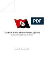 The Last, Whole Introduction to Agorism,  Papers of the Libertarian Left #1