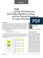 New Technology Measures Overhead Line and Cable Impedance Values