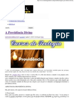 A Providência Divina - Portal Da Teologia PDF