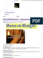 HAMARTIOLOGIA - Doutrina Do Pecado - Portal Da Teologia PDF