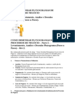 COMO DESENHAR FLUXOGRAMAS DE PROCESSOS DE NEGÓCIO