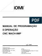 Manual de Programação CNC Romi - Mach 9