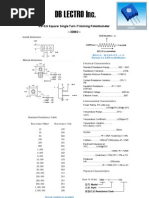 Dynamic Braking Resistor Specifications | PDF | Resistor | Electrical ...