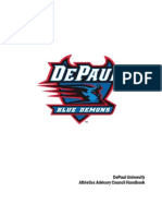 Depaul University Athletics Advisory Council Handbook
