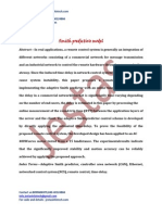 Smith Predictive Model: Abstract-In Real Applications, A Remote Control System Is Generally An Integration of