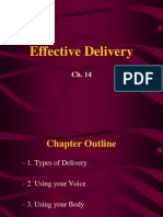 CH 14 - Effective Delivery