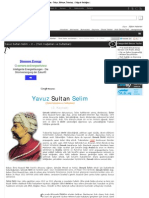 Yavuz Sultan Selim 2 (T RK Ka?anlar? Ve Sultanlar?) - Bilgicik - Com - T R PDF