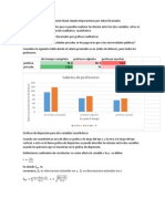 Antes de Empezar Por Regresión Lineal Simple Empezaremos Por Datos Bivariados