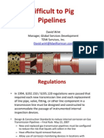 Pipeline Integrity MGT Period 9 & 10 Difficult To Pig Pipelines