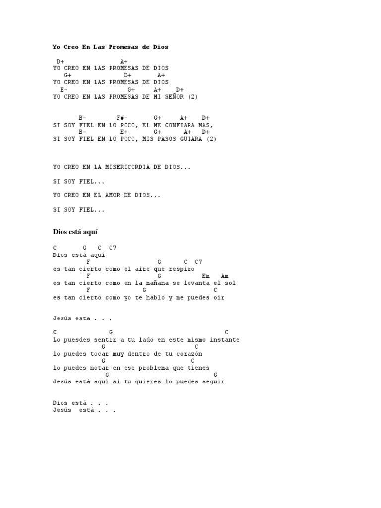 Promesas de Dios y Fe en Su Palabra | PDF | Religión y espiritualidad