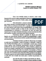 A questão do cânone e a formação do cânone literário