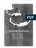 Taylor Flanges Class-125 Spec Sheet