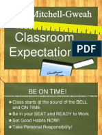 classroom expectations 