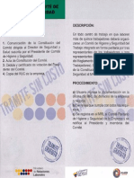 Requisitos Organismos Paritarios SST