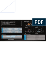 2008 Sizing Chart of Marin Bicycle Frame