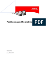 Partitioning and Formatting Guide