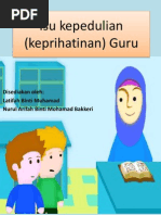 Isu Kepedulian (Keprihatinan) Guru