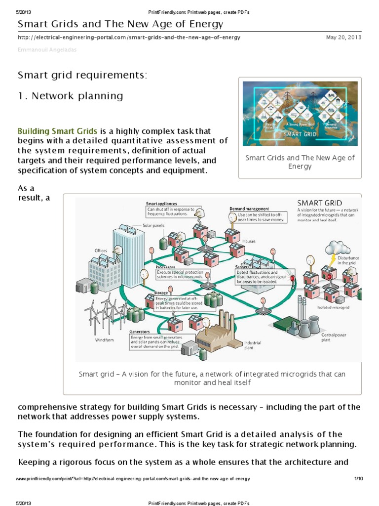 Smart Grids: Future Energy Solutions | PDF | Electrical Substation ...