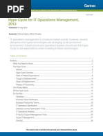 Hype Cycle For It Operations 252566